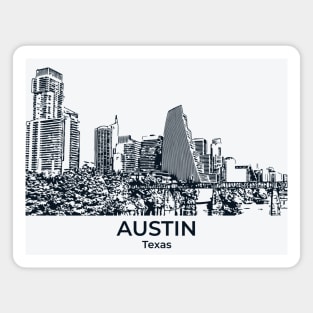Austin - Texas Magnet